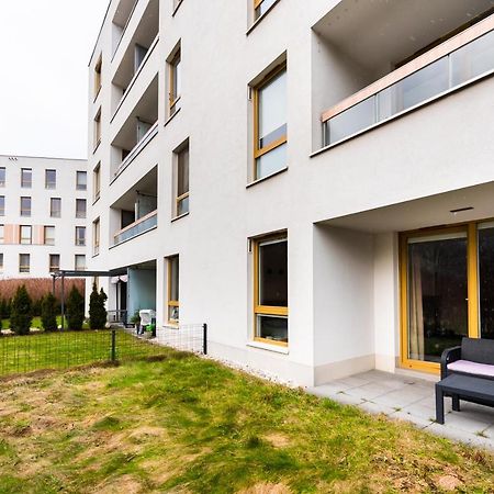 Wola Luxury Wooden Apartment Warsaw Exterior photo