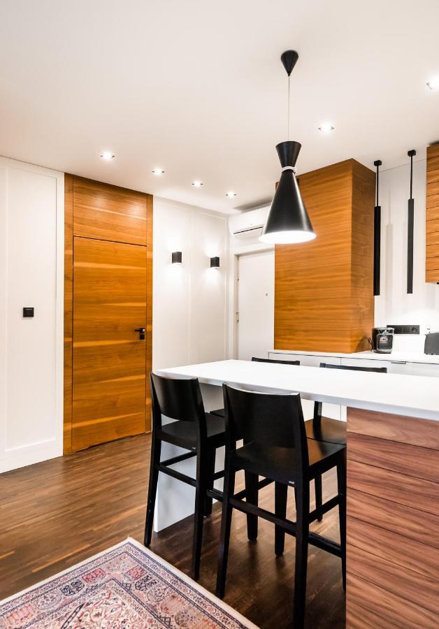 Wola Luxury Wooden Apartment Warsaw Exterior photo