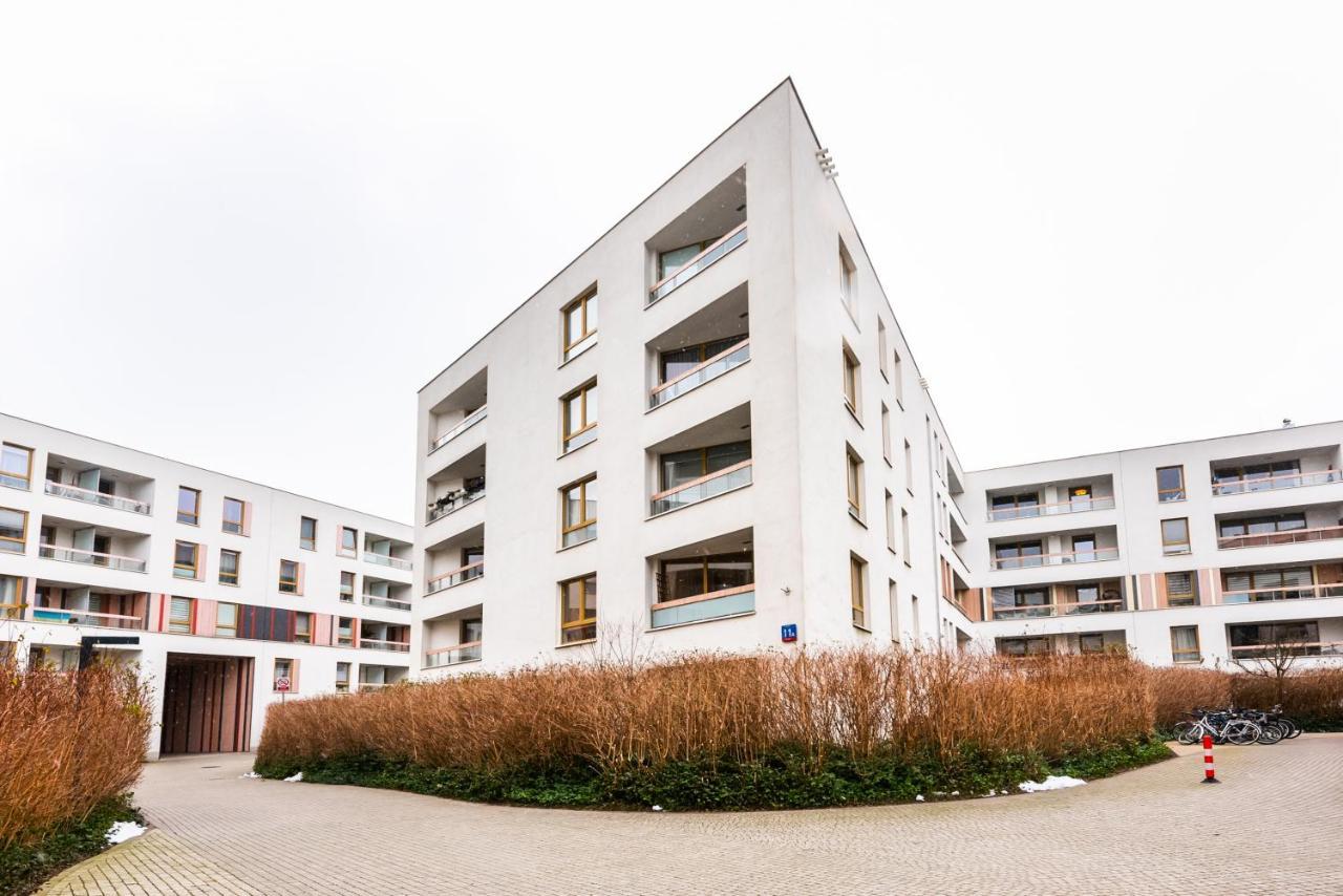 Wola Luxury Wooden Apartment Warsaw Exterior photo
